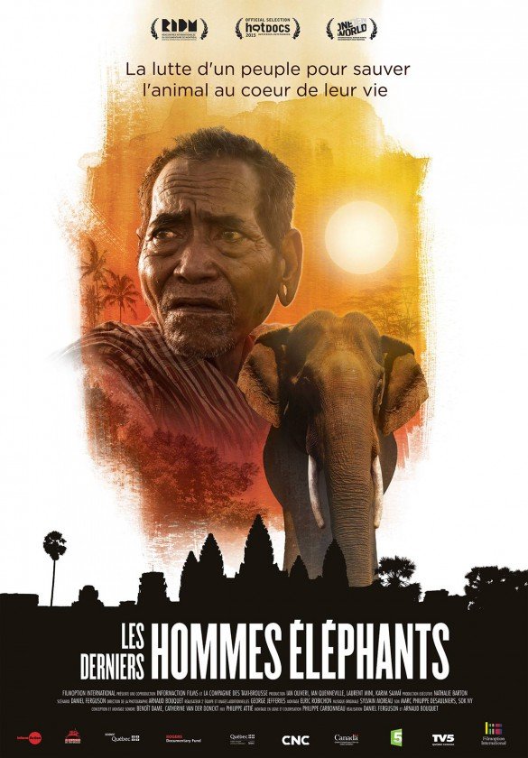 L'affiche du film Les Derniers hommes éléphants