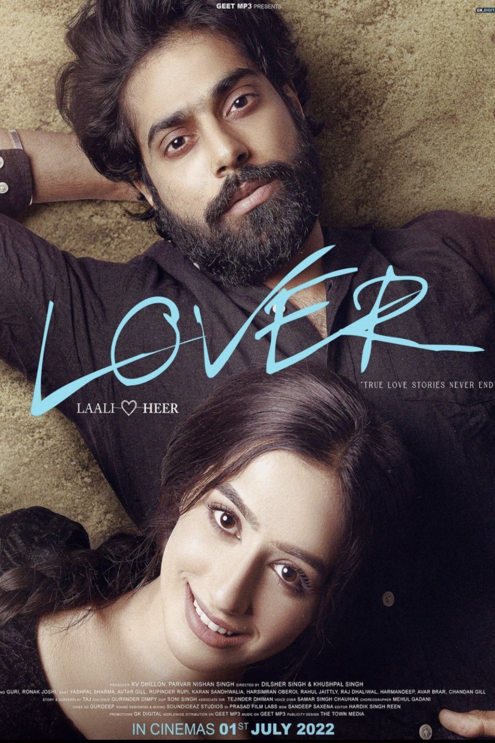 Punjabi poster of the movie Lover