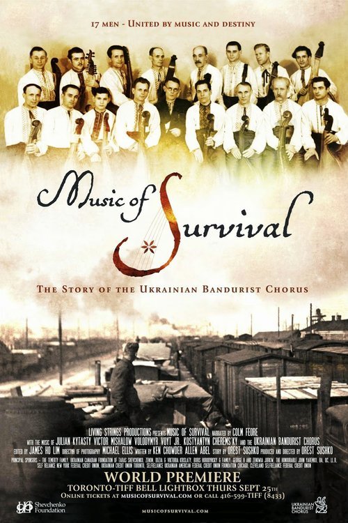 Poster of the movie Music of Survival - The Story of the Ukrainian Bandurist Chorus