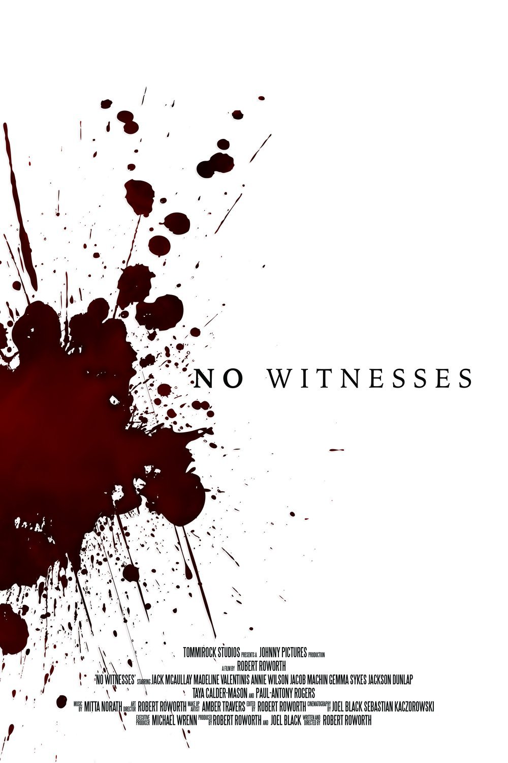 L'affiche du film No Witnesses [2021]