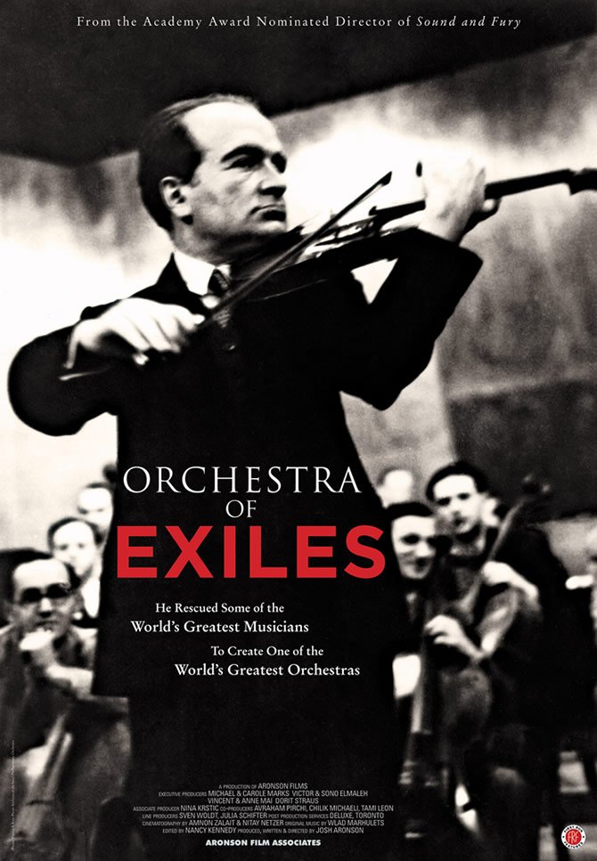 L'affiche du film Orchestra of Exiles [2011]