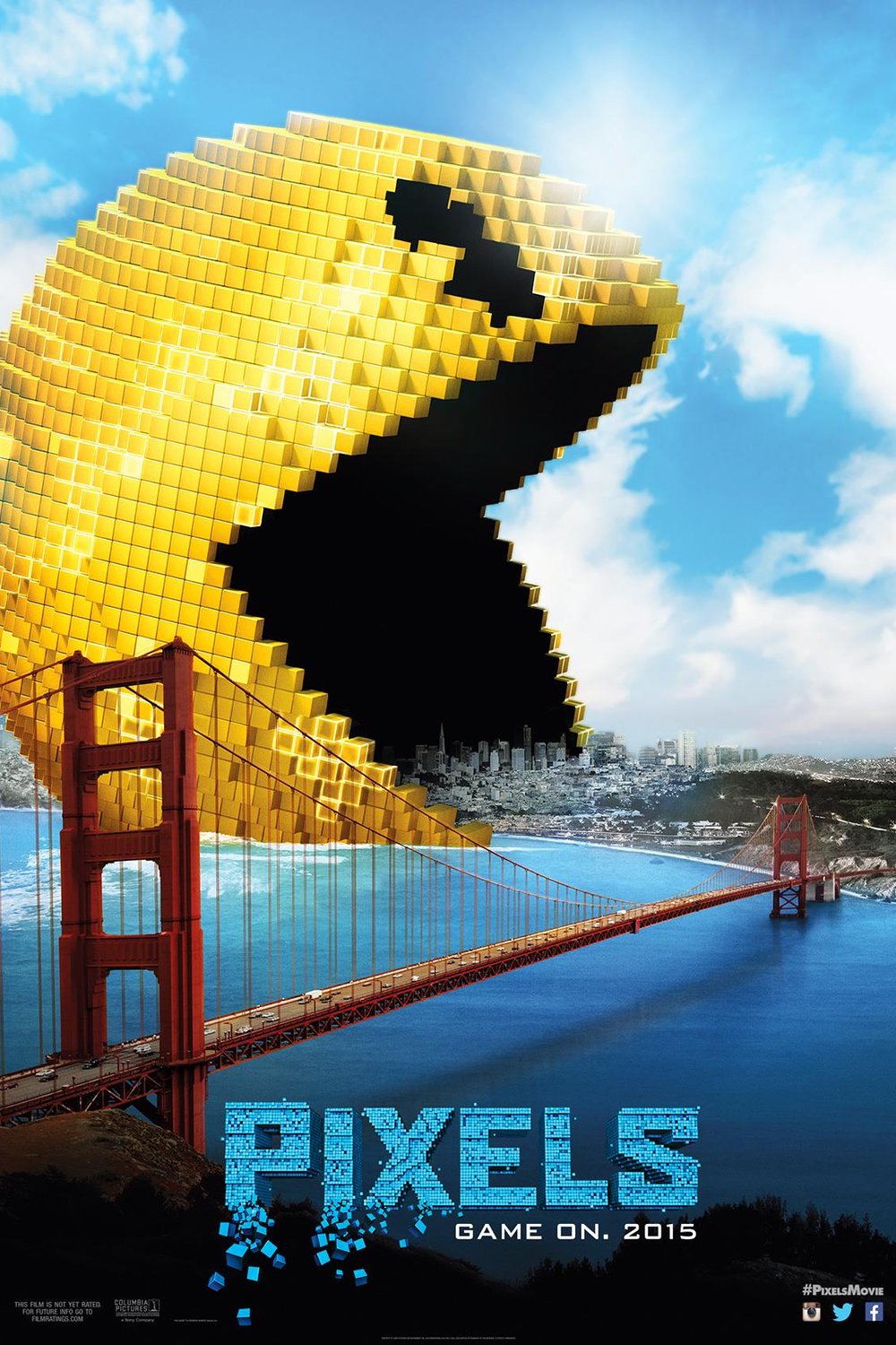 L'affiche du film Pixels