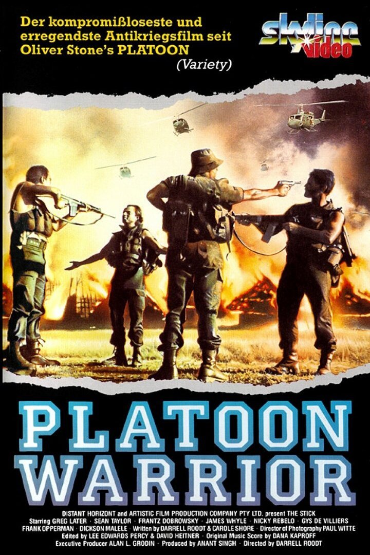 L'affiche du film Platoon Warrior [1988]