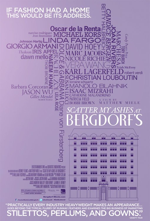 L'affiche du film Scatter My Ashes at Bergdorf's