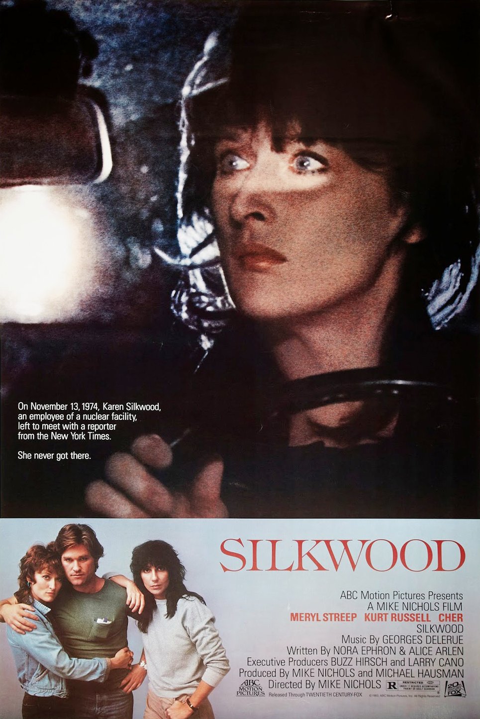 L'affiche du film Silkwood