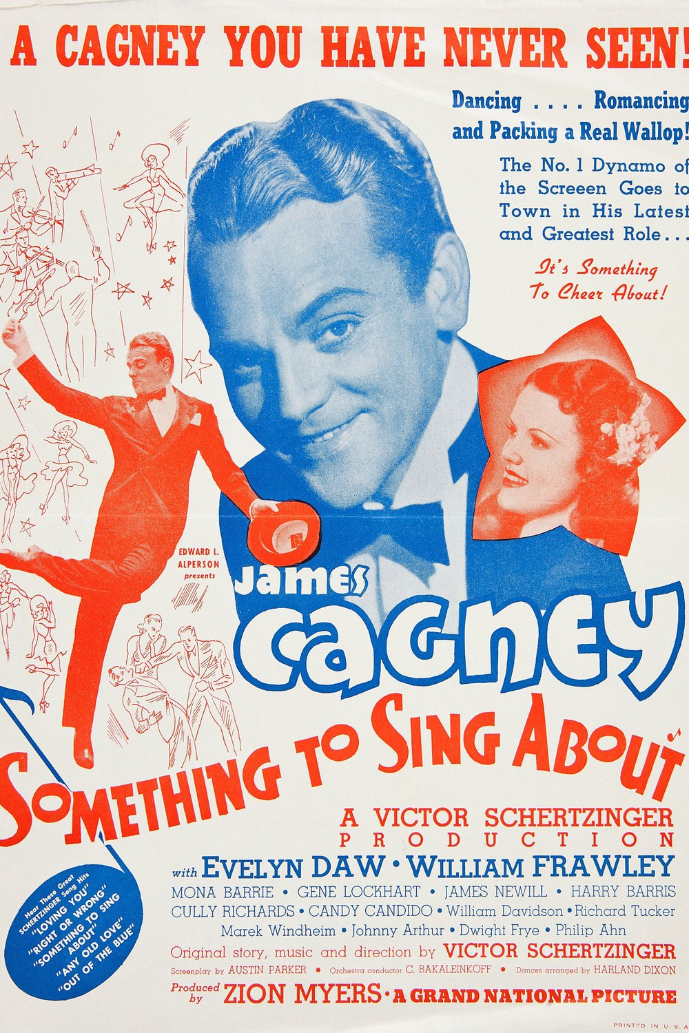 Poster of the movie Something to Sing About [1937]