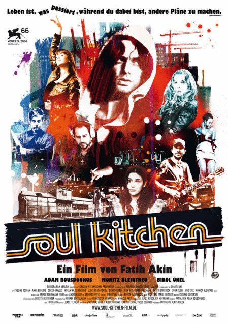 L'affiche originale du film Soul Kitchen v.f. en allemand