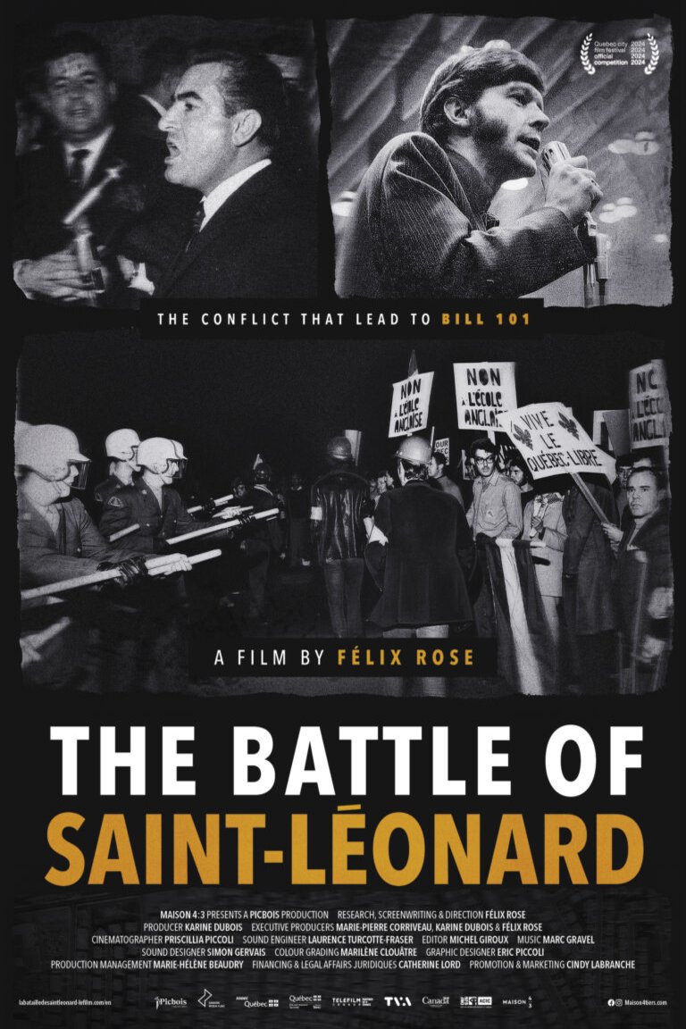 Poster of the movie The Battle of Saint-Leonard [2024]