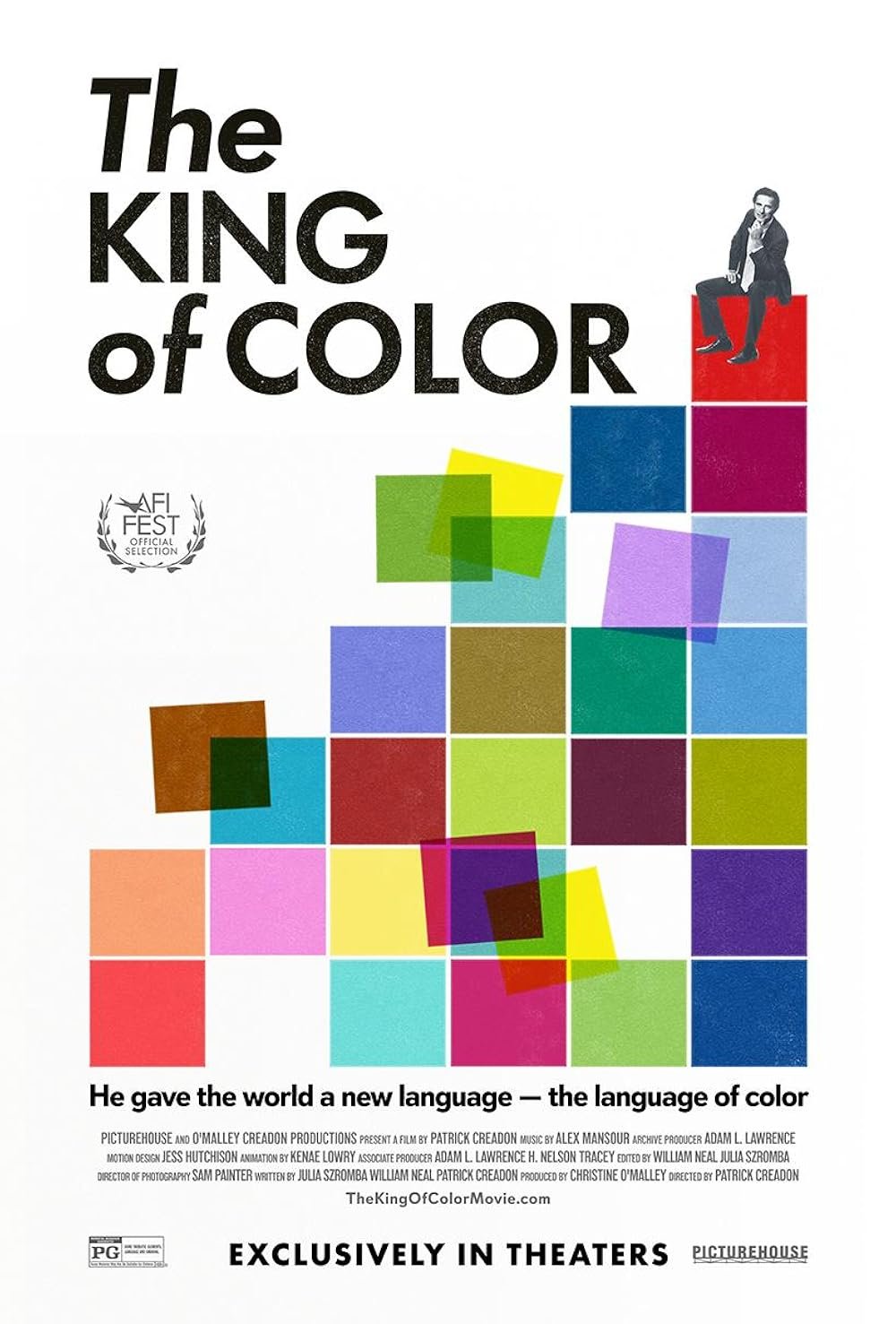 L'affiche du film The King of Color
