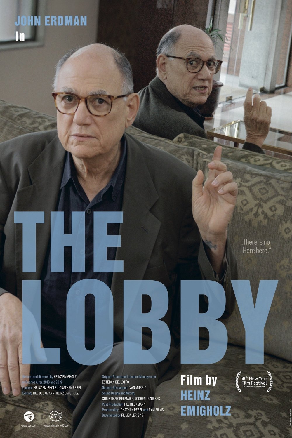L'affiche du film The Lobby [2020]