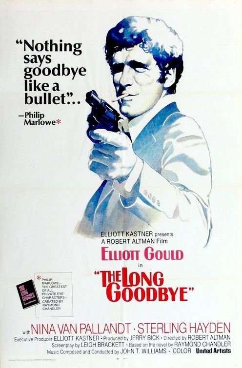 L'affiche du film The Long Goodbye