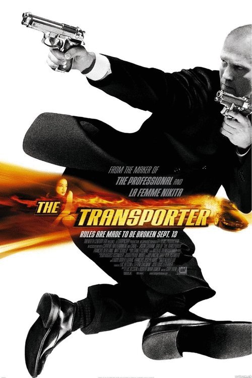 L'affiche du film The Transporter