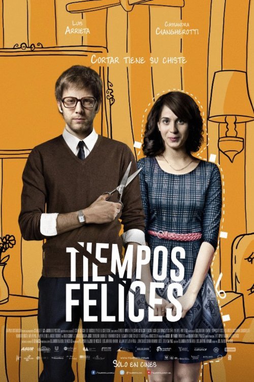 Spanish poster of the movie Tiempos felices