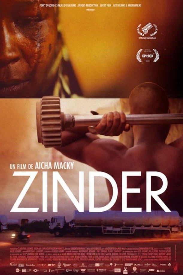 French poster of the movie Zinder