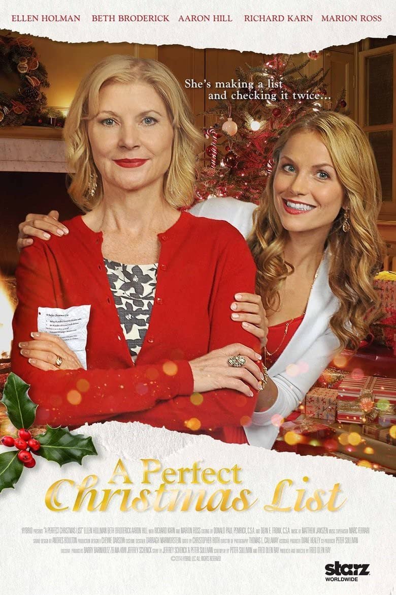 L'affiche du film A Perfect Christmas List