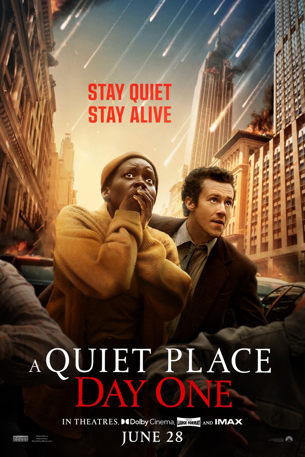 L'affiche du film A Quiet Place: Day One
