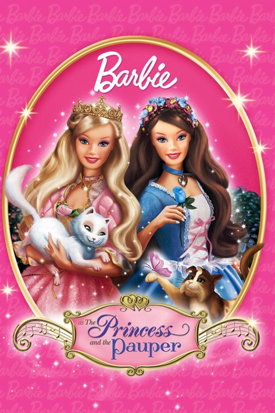 L'affiche du film Barbie as the Princess and the Pauper