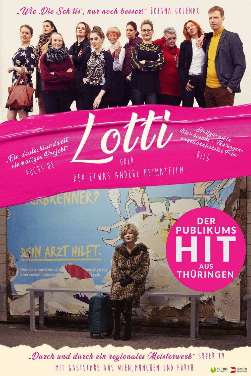 L'affiche originale du film Lotti oder der etwas andere Heimatfilm en allemand