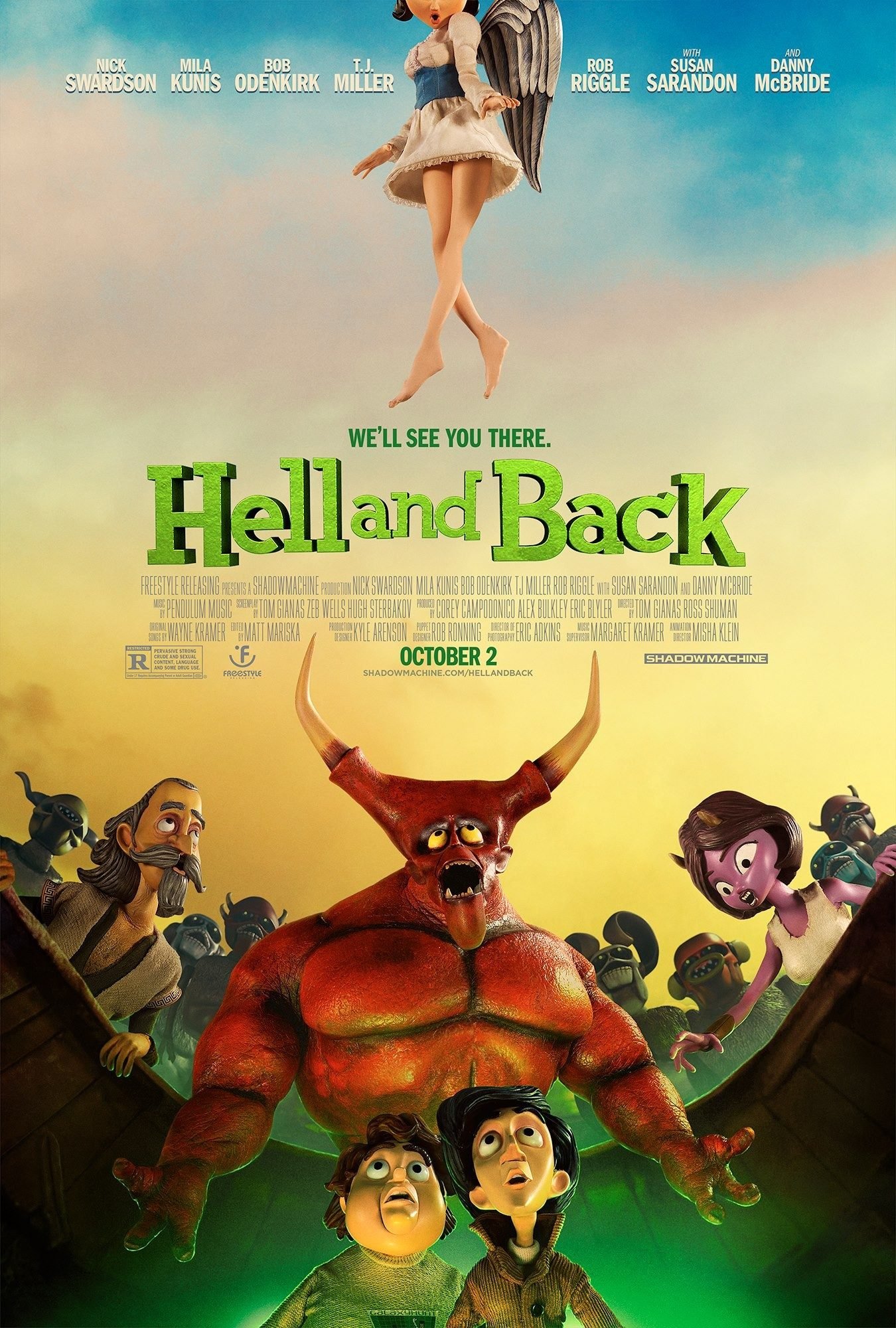 L'affiche du film Hell and Back