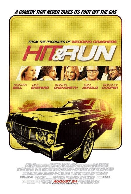 L'affiche du film Hit and Run