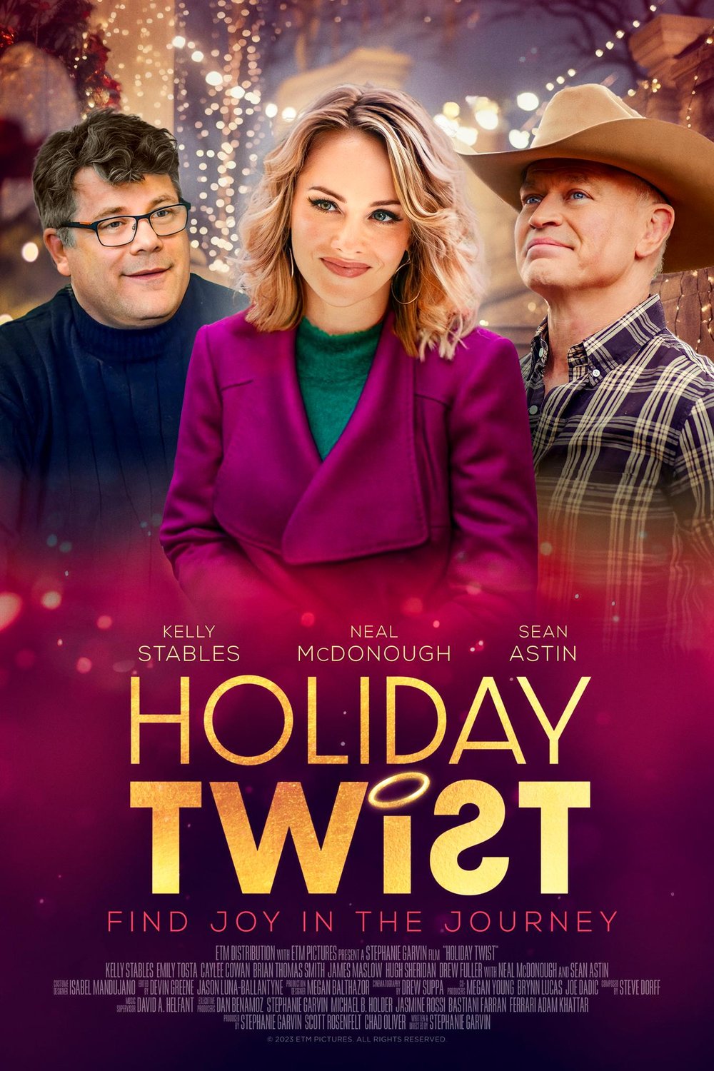 L'affiche du film Holiday Twist [2023]