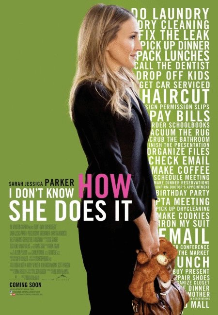 L'affiche du film I Don't Know How She Does It