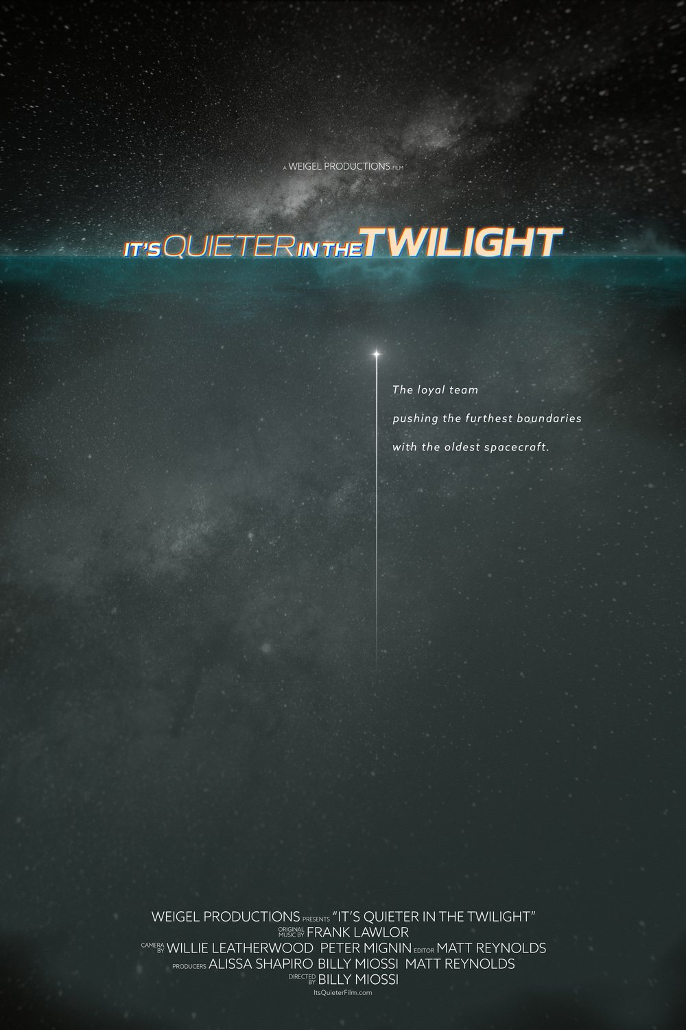 L'affiche du film It's Quieter in the Twilight