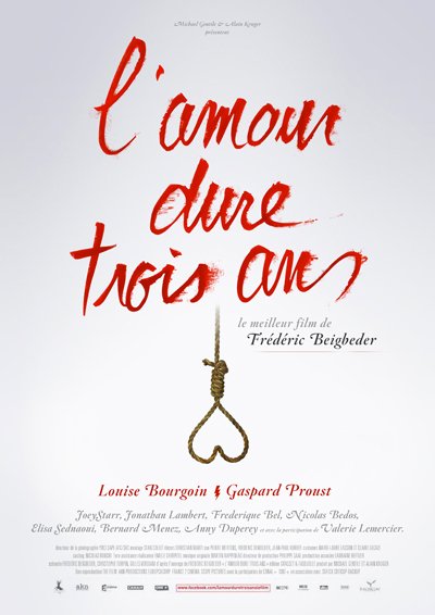 Poster of the movie L'Amour dure trois ans