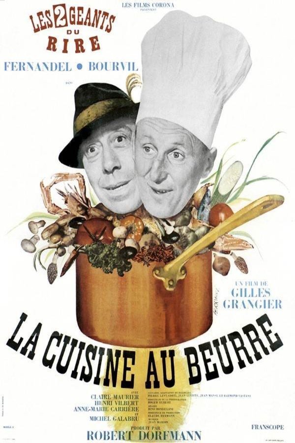 L'affiche du film La cuisine au beurre