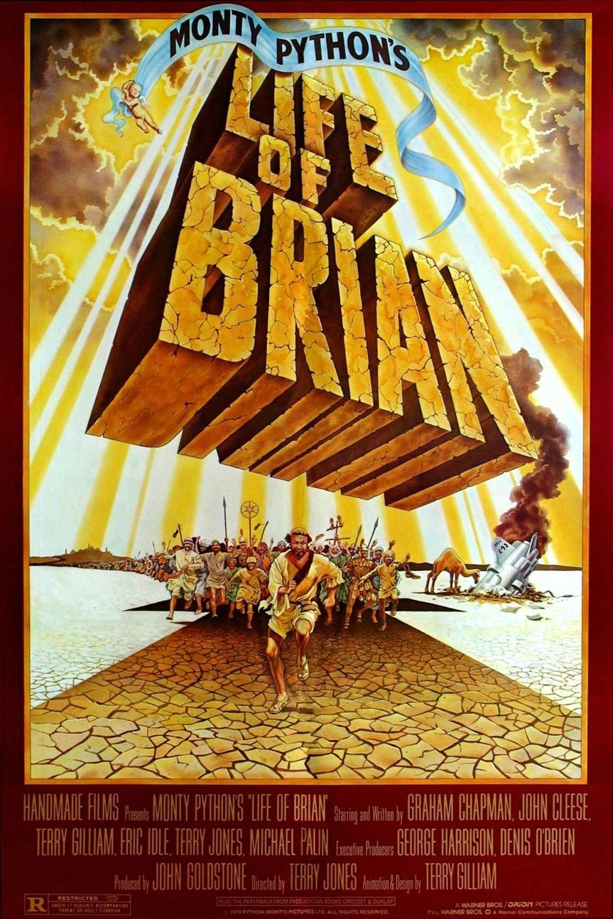 L'affiche du film Monty Python: La vie de Brian