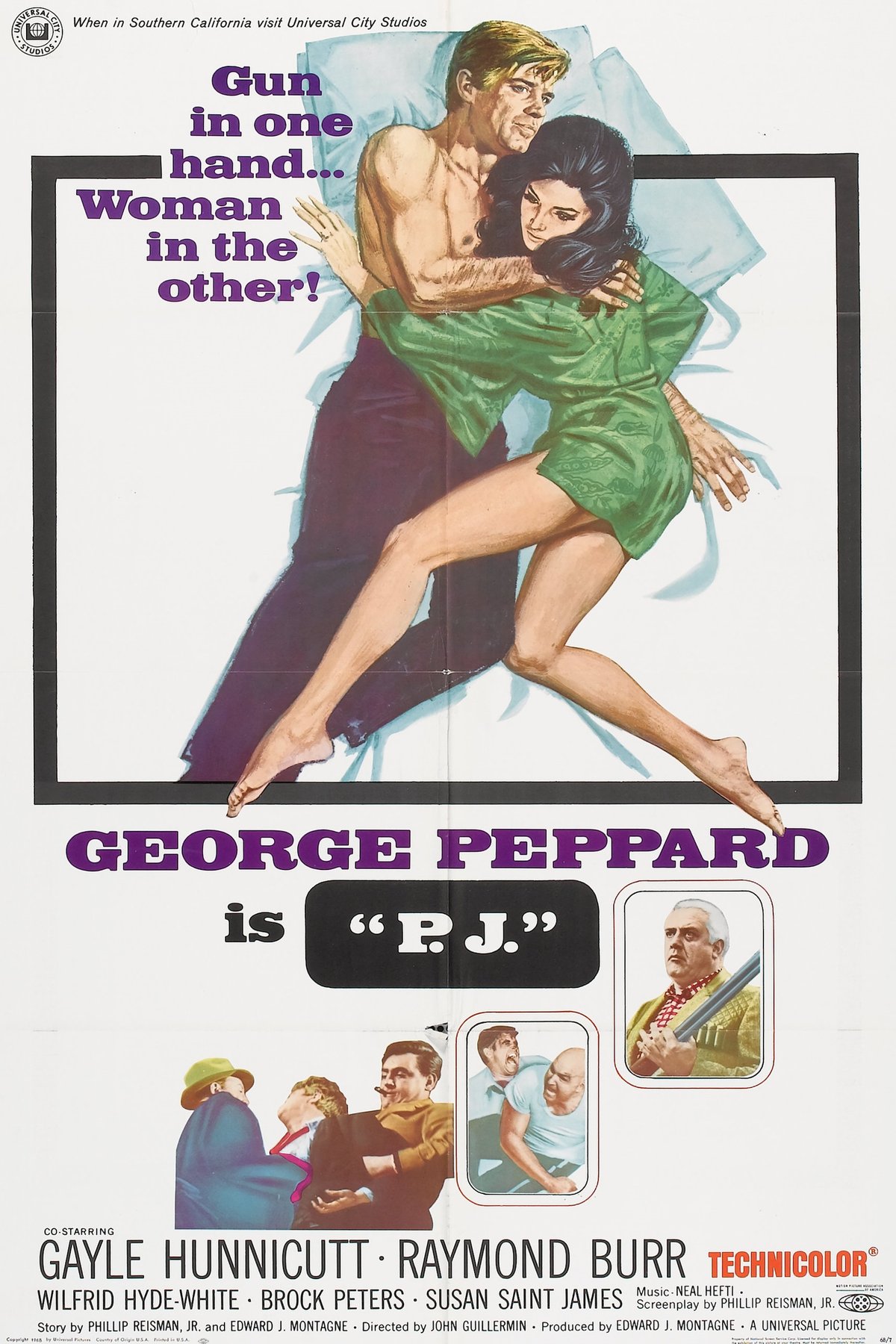 Poster of the movie P.J. [1967]