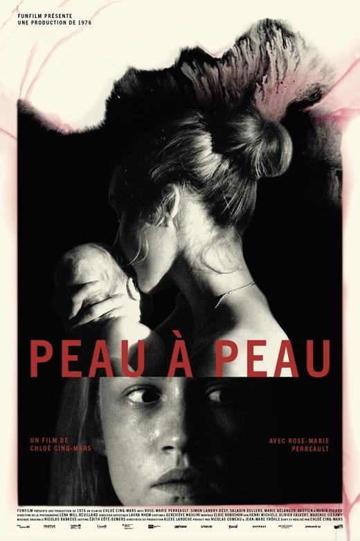 L'affiche du film Peau à peau