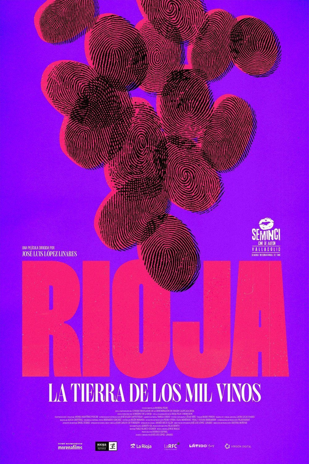 Spanish poster of the movie Rioja, Land of the Thousand Wines
