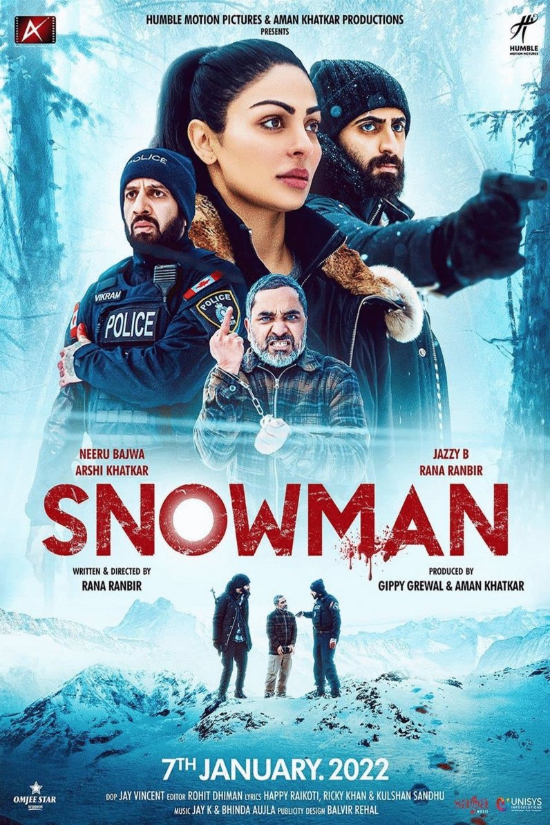 Punjabi poster of the movie Snowman