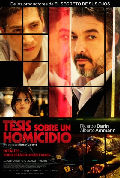 Spanish poster of the movie Thesis on a Homicide