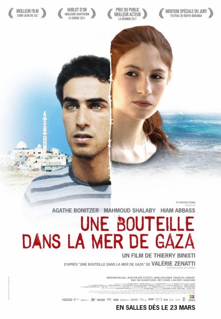 L'affiche du film Une Bouteille dans la mer de Gaza