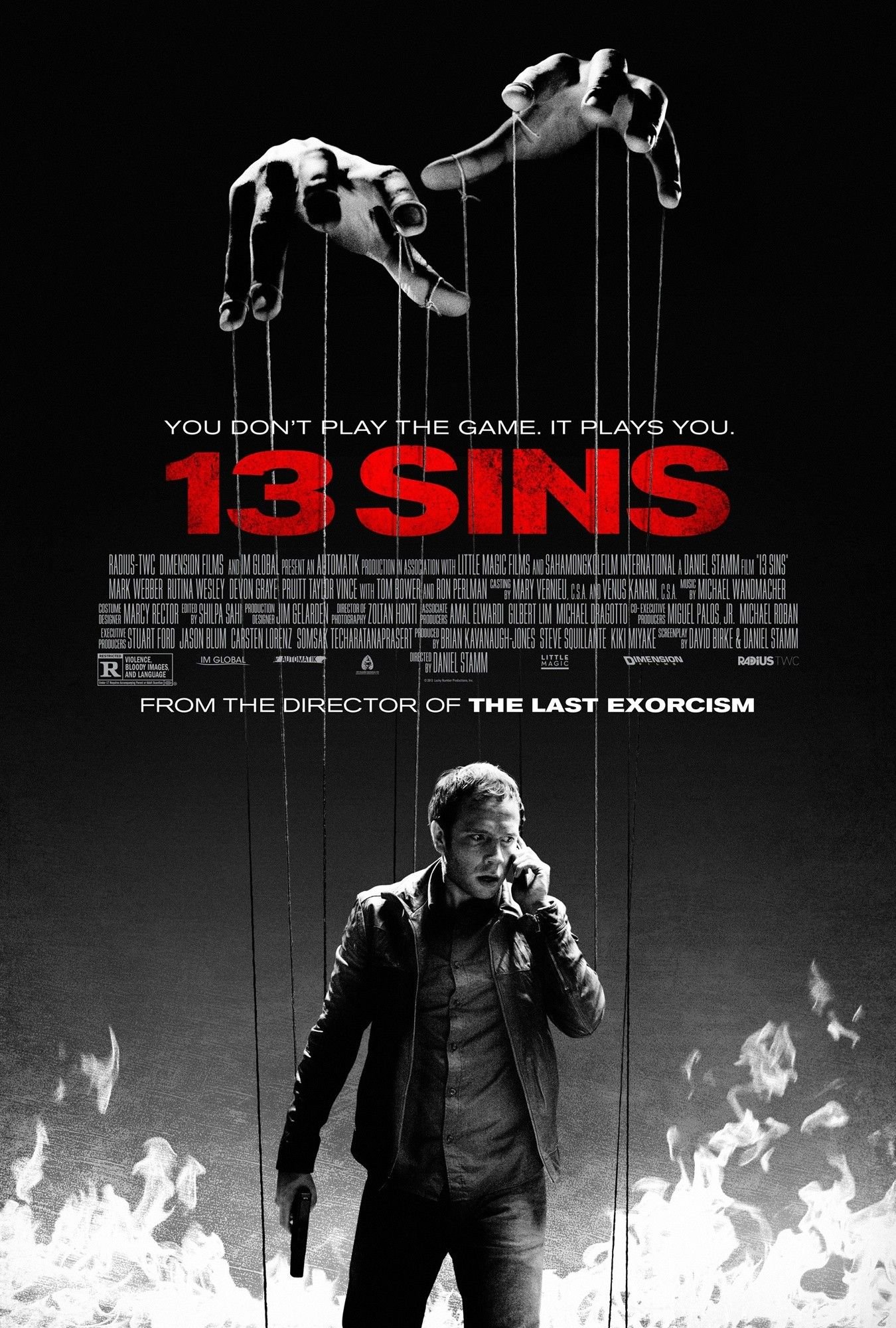 L'affiche du film 13 Sins