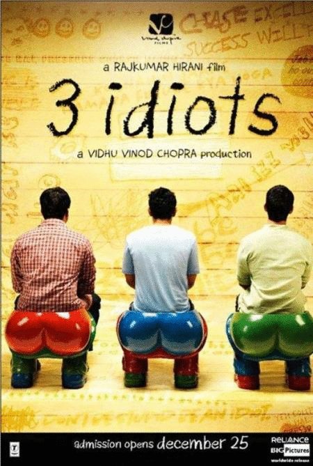 L'affiche du film 3 Idiots