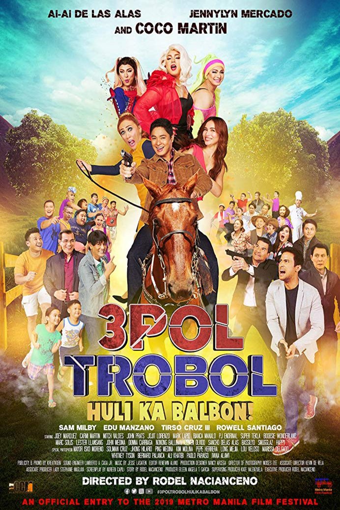 L'affiche originale du film 3pol Trobol: Huli ka balbon en Tagal