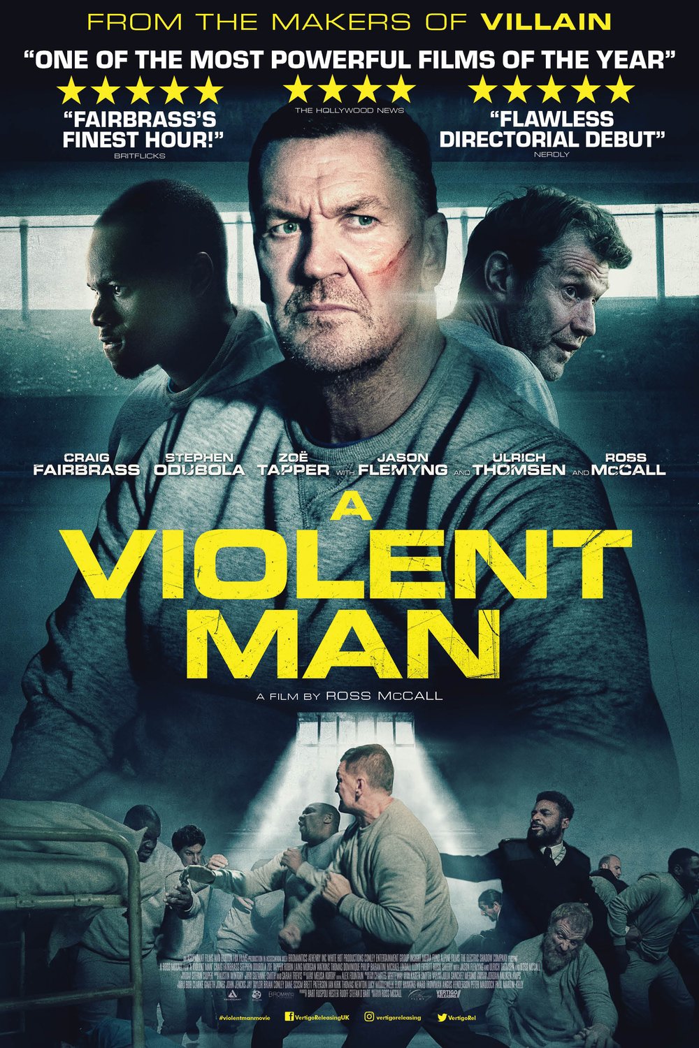 Poster of the movie A Violent Man [2022]