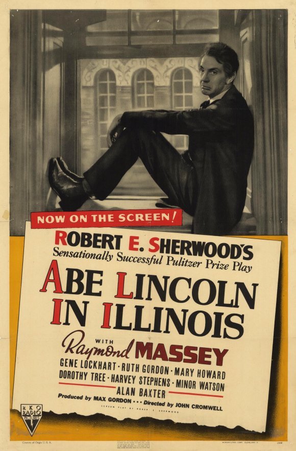 L'affiche du film Abe Lincoln in Illinois
