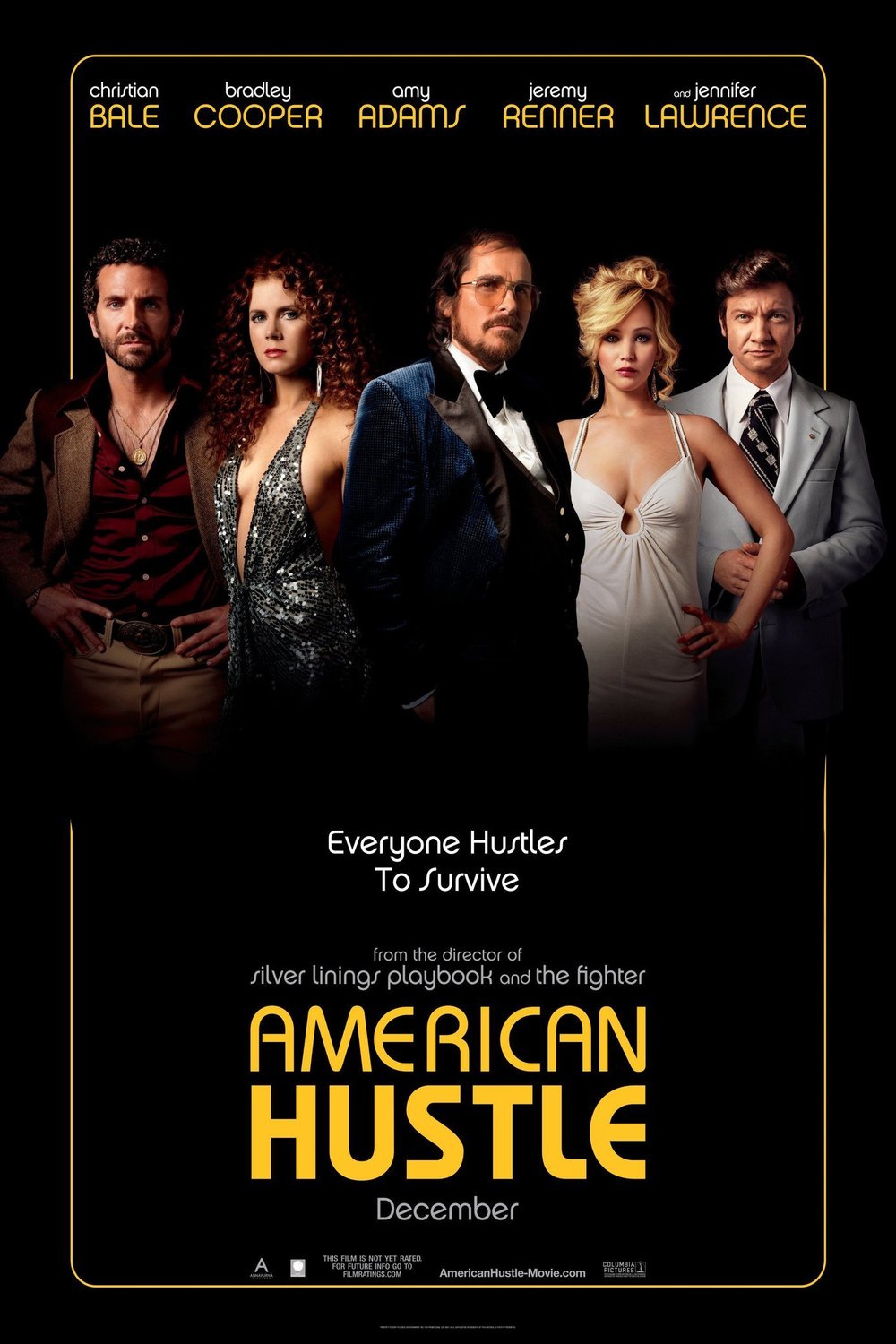 L'affiche du film American Hustle