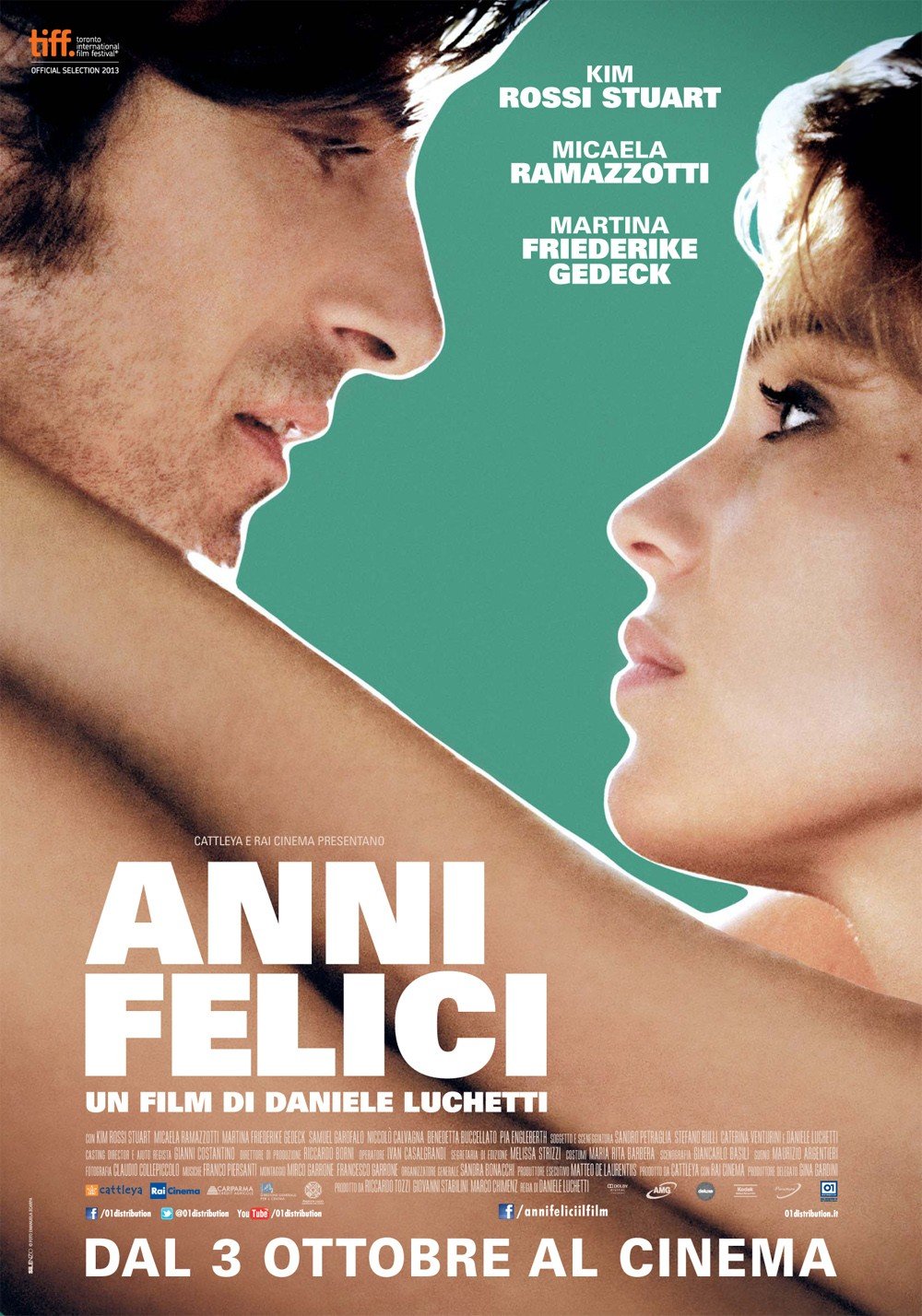 L'affiche originale du film Anni felici en italien