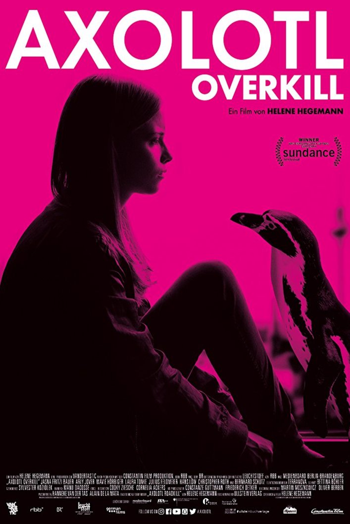 German poster of the movie Axolotl Overkill
