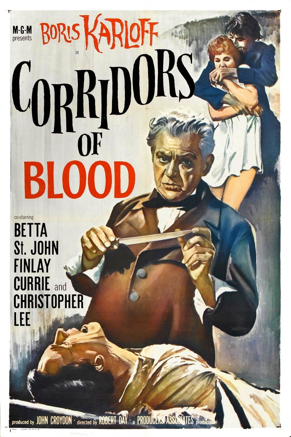 L'affiche du film Corridors of Blood