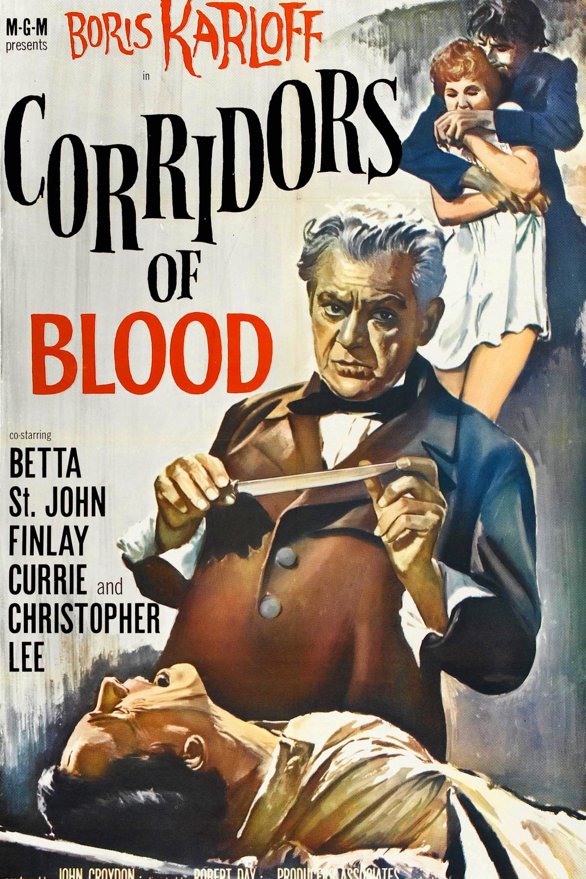 L'affiche du film Corridors of Blood [1958]