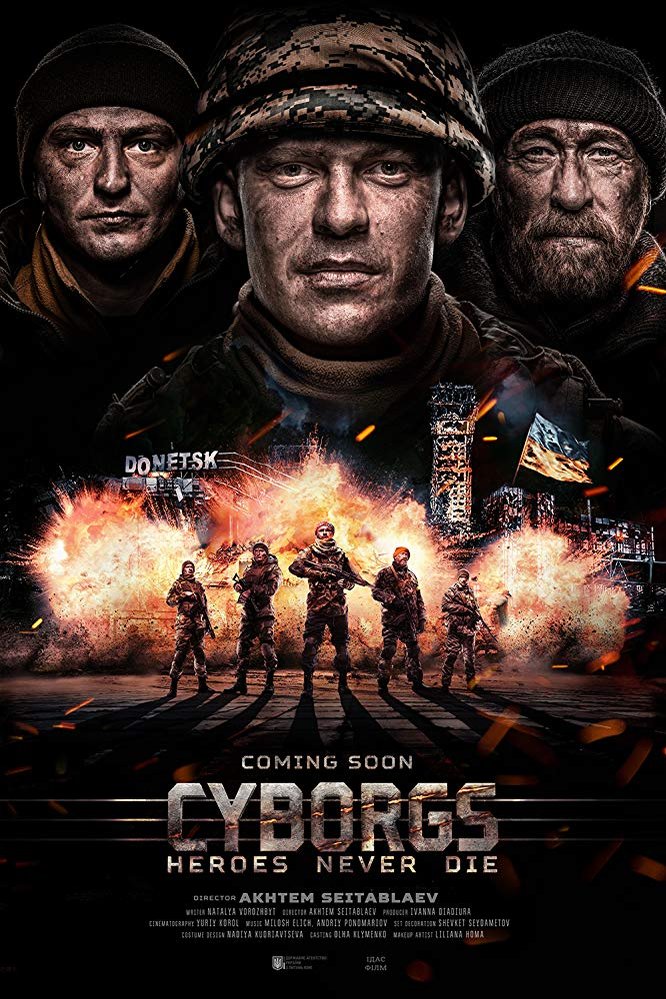L'affiche du film Cyborgs: Heroes Never Die