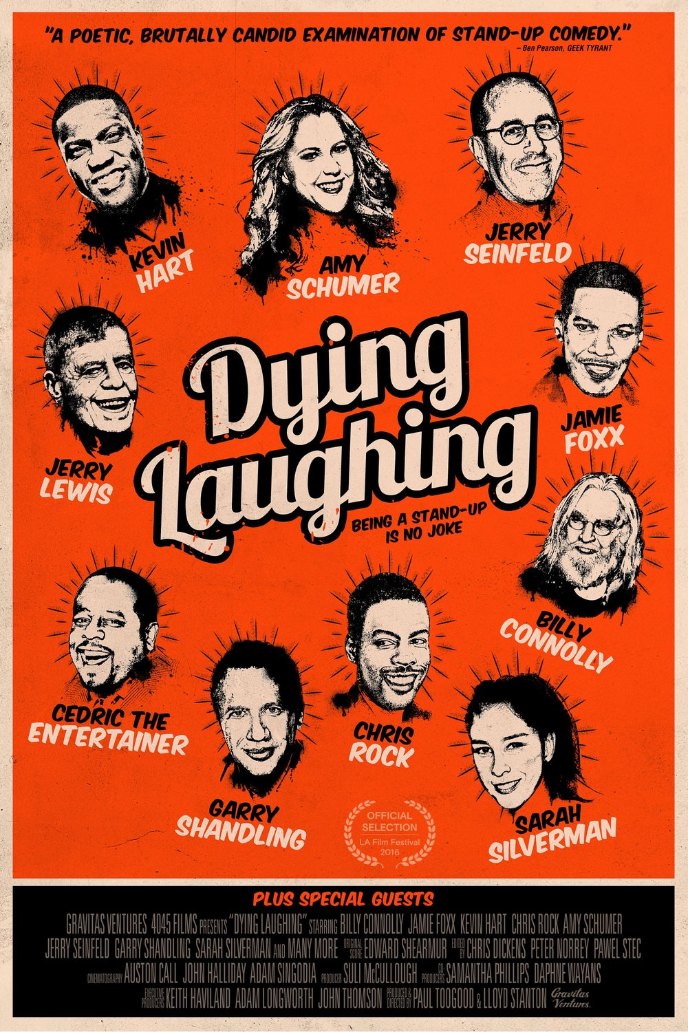 L'affiche du film Dying Laughing