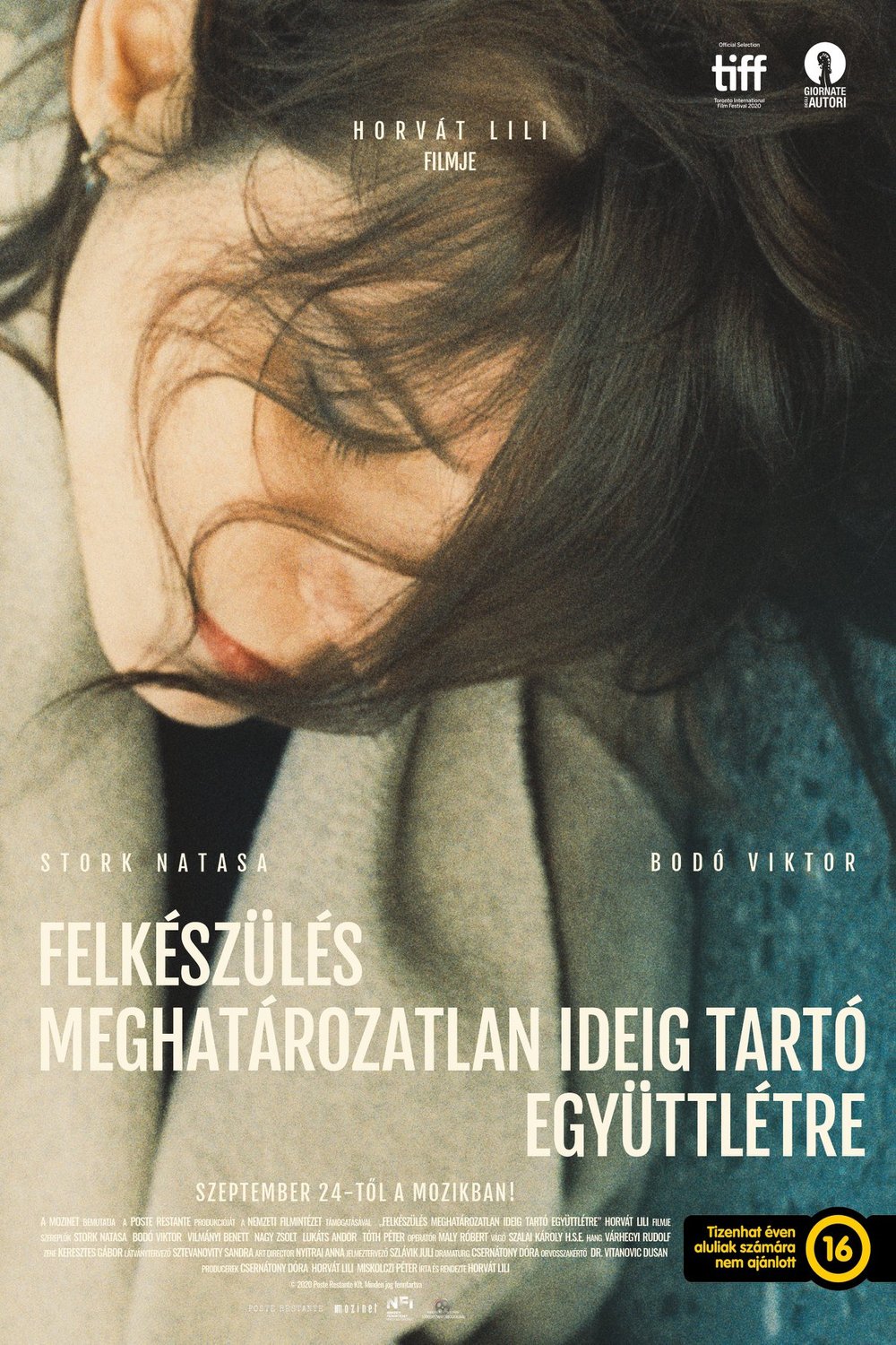 L'affiche du film Felkészülés meghatározatlan ideig tartó együttlétre [2020]