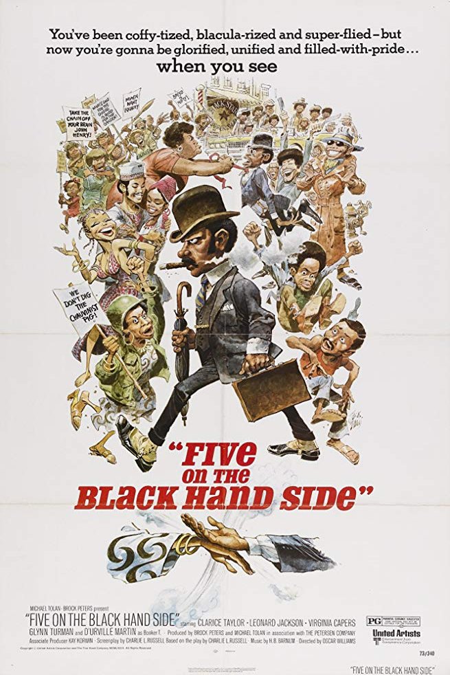 Poster of the movie Five on the Black Hand Side [1973]